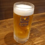 ジンギスカーン - クラシック(生ビール)605円