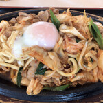 くまもと中央カントリークラブ - 豚キムチ焼きうどん