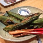 かゆう美酒美食 - 焼きそら豆