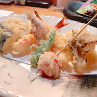 本等鮨 海馬 本店 - ✴︎天ぷら盛り合わせ