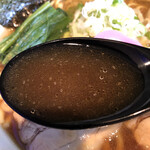上州濃厚中華蕎麦 はたお商店 - 濃い味スープ