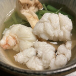 京都三条 箔 - 鱧　伊勢海老　早松茸