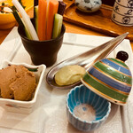 和食と鮨のに条 - 野菜も美味しい！