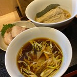 中村麺三郎商店 - 醤油つけ麺1250円