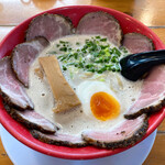 俺のラーメン あっぱれ屋 - 濁とろ塩チャーシューメン