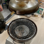 Zerobyouremon Sawa Sendai Horumon Yakiniku Sakaba Tokiwa Tei - 1卓にロースター1台とレモンサワーサーバー完備