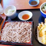 夢庵 - 小海鮮丼とせいろそば膳