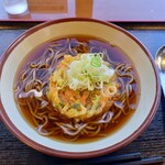 蘭越町交流促進センター 雪秩父 - 料理写真:天ぷら蕎麦