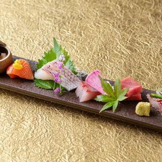 Kaiseki cuisine using locally produced ingredients