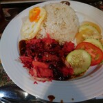 Old Town White Coffee - 料理写真:BBQ Chicken with Flavoured Rice