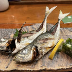 四季の味・奴 - あじ塩焼き