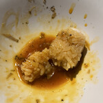 焼肉 牛印 - 残った卵とトリュフのタレとご飯を絡めて食べたら最高！