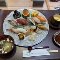 海鮮処松月亭 博多本店 - 特撰にぎり「匠」にぎり11貫
