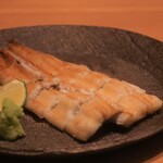 こころや - 穴子の白焼きアップ