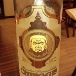 モンゴルのお酒。かなりきつい！