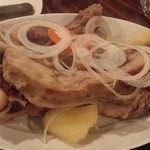 モンゴル料理ウランバートル - ラムを茹でたもの。さっぱりしています。