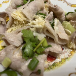 さいとう食堂 - 【ムーマナオ】豚肉のさっぱりサラダ。