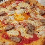 ピッツェリア　イルソーレ　天サン - ソーセージと半熟卵のバリアッチョ