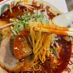 Kyouto Shirakawa Ramen Kairikiya - 辛そう…