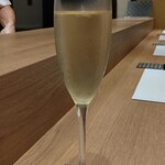 Sushi Oumi - スパークリングワイン
