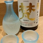 Sushi Oumi - 梵純米大吟醸酒（軽い）