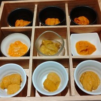鮨 青海 品川店 - ウニプラスして9種に。
