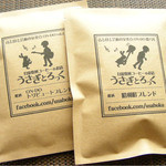 オーガニックパン工房　それいゆ - ２つのドリップバッグを並べてみるとおもしろいね。(左)ギターの不協和音にうさぎさんが錯乱(右)錯乱したうさぎさんが大変なことに・・・