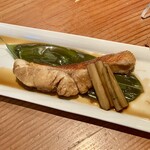 蕎麦切り 旗幟 - 金目の煮つけ1,050円