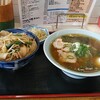 Epuron Tei - 日替わり定食　しょうが焼き丼＋ラーメン（しょうゆ）　750円