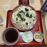 藤屋 そば店 - 20220814冷たいうどんの大盛り