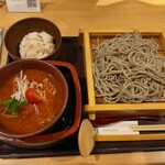 香るつけ蕎麦　蕎麦花 - カレーつけせいろ