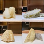 天ぷら 心斎橋 一哲 - 季節の野菜