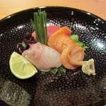 日本料理 たかむら - お造り　閖上産の赤貝はやっぱり美味しい過ぎ～★