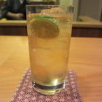 日本料理 たかむら - お願いして出していただいたハイボール