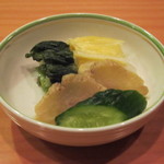 日本料理 たかむら - 香の物