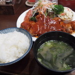 ポークチャップ　1200円