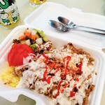 スタンド 涎 - チキンオーバーライス　850円