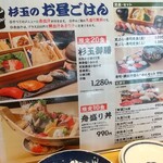 Sushi Sake Sakana Sugitama - ランチメニュー