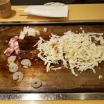 東京下町もんじゃ屋Rikyu - いか・豚肉・えび