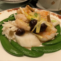 筑紫樓 銀座店 - 白身魚のX O醬炒め