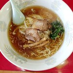長城飯店 - 湯麺(醤油ラーメン)・６３８円 