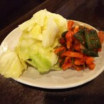 金町製麺 - キムチなど