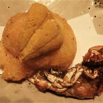 照寿司 - 中津の鱧＆有明海のアナジャコの唐揚げ