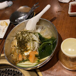 焼肉本舗 和家 - 盛岡冷麺　スープ美味しい