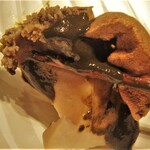 照寿司 - 味付は肝ソース＆雲丹