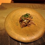 照寿司 - 胡麻シマアジ＆真鯵