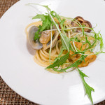 クーリ - Pasta（ブロッコリーと三重県産カキのペペロンチーノ）