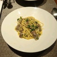 オッジ ダルマット 西麻布店 - メインの砂肝のパスタ！