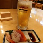 Uoichi - 生ビール & 通し