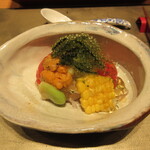 照寿司 - 北九州の海の幸と山の幸の盛り合わせ